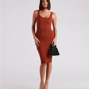Windsor Ribbed Scoop Dress